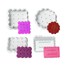 Équipement de cuisson d'outil de presse de timbres de biscuit en