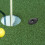 5Pièces Compteur De Golf Compact ABS Noir Durable 9
