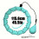 (Light Cyan) Detachable Portable Pilates Mat 1
