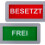 Türschild-Set „Besetzt/Frei“ - Schieber, Acryl, 2er-Pack 6