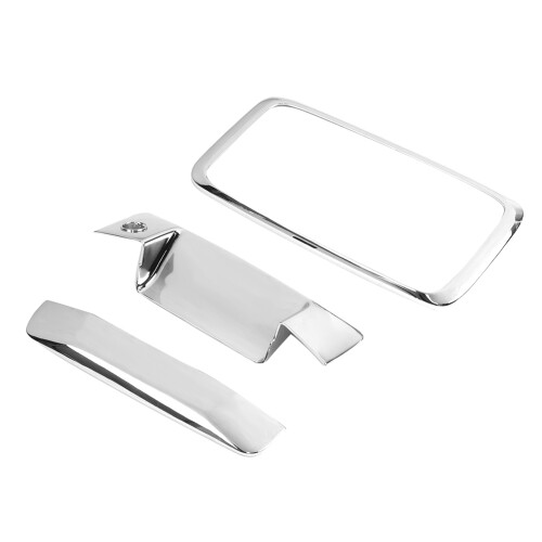 Abdeckset für Heckklappen-Griff Silverado 14-16 Silber 1