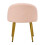 Living And Home Teddy Fleece Dressing Table Stool with Iron Legs, Pink 5