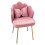 Living And Home Shell-Back Dressing Table Chair with Adjustable Feet 4