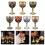 Stylish 100ml Antique Themed Drinking Cup Durable Alloy-Red 3