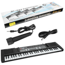 61 Keys Electronic Keyboard Digital MP3 Music Piano USB w/ Microphone