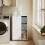 SoBuy Ντουλάπι Μπάνιου BZR218-W Λευκό 50x30x85 εκ. 6