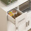 Homcom HOMCOM Rolling Kitchen Cart, Microwave Cabinet with Adjustable Shelf 9