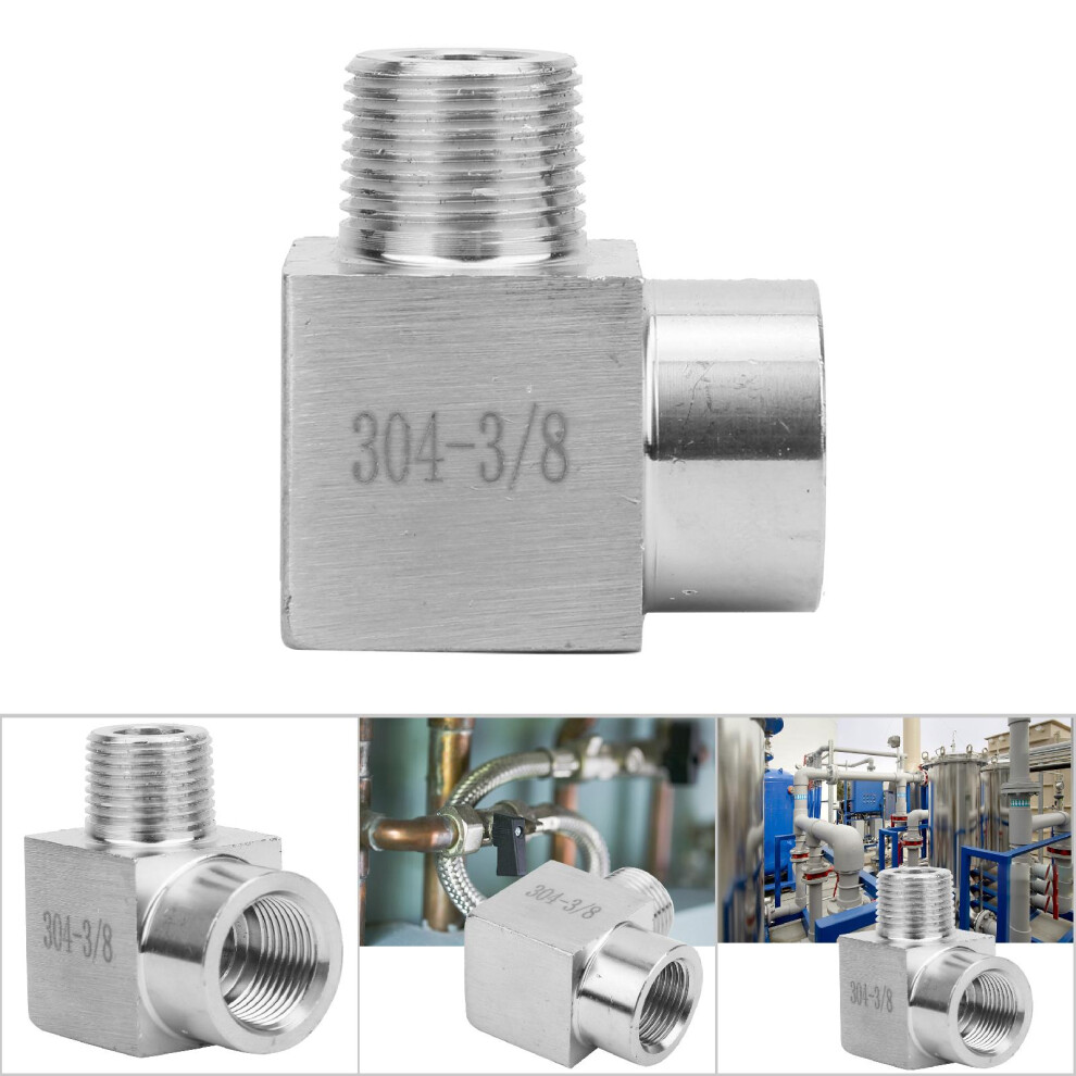 Stainless Steel BSPP Elbow Adapter Pipe