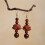 Boucles d'oreilles en bois à fleurs délicates, bijoux-UN 5