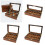 Elegant Wooden Watch Keeper Showcase With Protective-6 bits 3