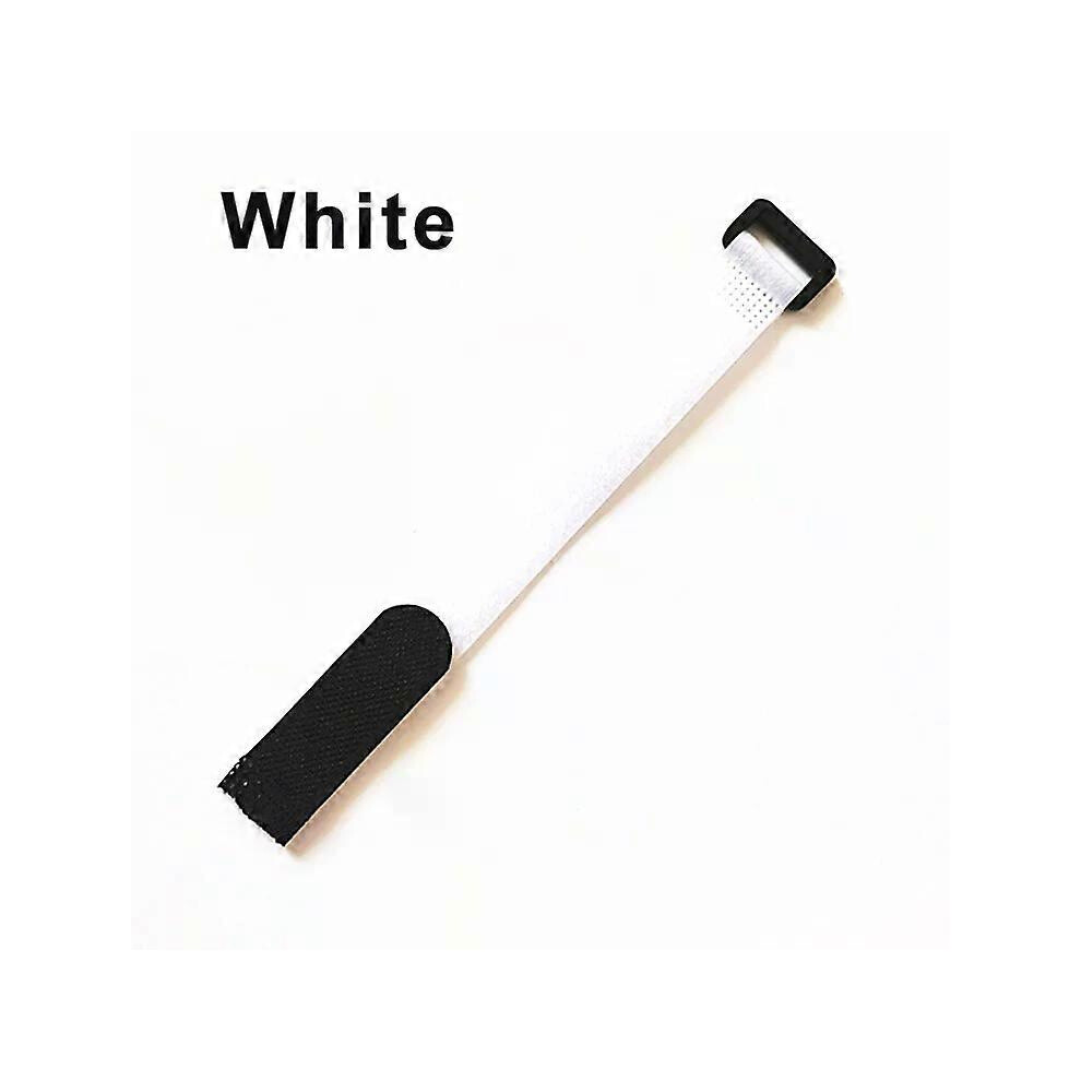 (White, 5Pcs 20X400mm) 5/10Pcs Reusable Hook Loop Cable Ties Nylon Cord Straps Fastener 5996097194980