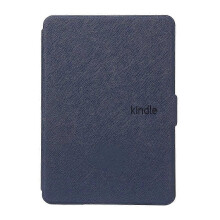 (Dark blue) 6-Zoll-Lederhülle für Kindle Paperwhite 3/2/1 DP75SDI eReader