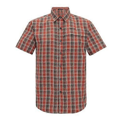 (Light Sage, 3XL) Herrenhemd Mindano Multi Check Kurzarm