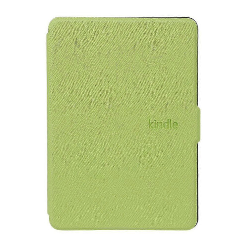 (Green) 6' Leather Case for Kindle Paperwhite 3/2/1 DP75SDI eReader Shell Sleeve