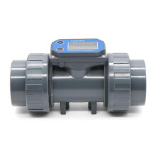 (DN50) PVC Flowmeter for Irrigation & Methanol Water Purification