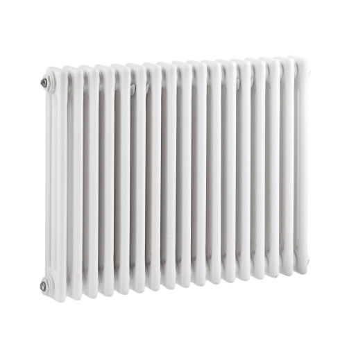 Balterley Triple Column Traditional Radiator 600 x 777mm, High Gloss White 2