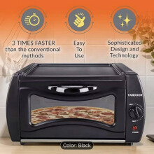 15L Electric Mini Oven Countertop Tabletop Cooker Pizza Oven Toaster
