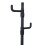 Living And Home (Black, 8 Hooks) Adjustable Floor to Ceiling Clothes Rack with Hooks 5