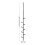 Living And Home (Black, 8 Hooks) Adjustable Floor to Ceiling Clothes Rack with Hooks 6