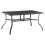 Birchtree BIRCHTREE 144x94cm Garden Metal Table Black 10