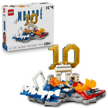 LEGO Ediciones 43013 Kylian Mbappé – Lo Mejor - Juego 10 años - Decoración de Habitación Infantil