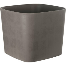 Quadratischer Blumentopf - GARDEN ID - Swing Quadratisch - 36 L - 40 x 40 h 32 cm - Torf