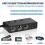Διαχωριστής αναπτήρα για οχήματα 12V/24V, Προσαρμογέας αναπτήρα αυτοκινήτου με 4