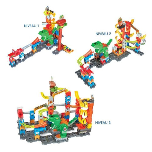 VTech VTECH MARBLE RUSH - DINO ABENTEUER MAGNETSET XL400E 1