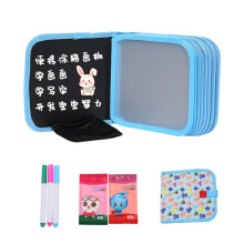 Washable Kids Sketch Book Foldable Design Includes Pen-5 16