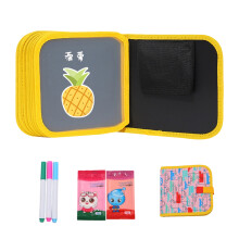 Washable Kids Sketch Book Foldable Design Includes Pen-3 14