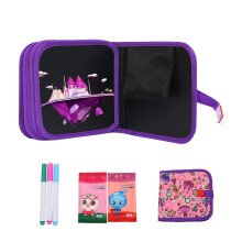 Washable Kids Sketch Book Foldable Design Includes Pen-7 10
