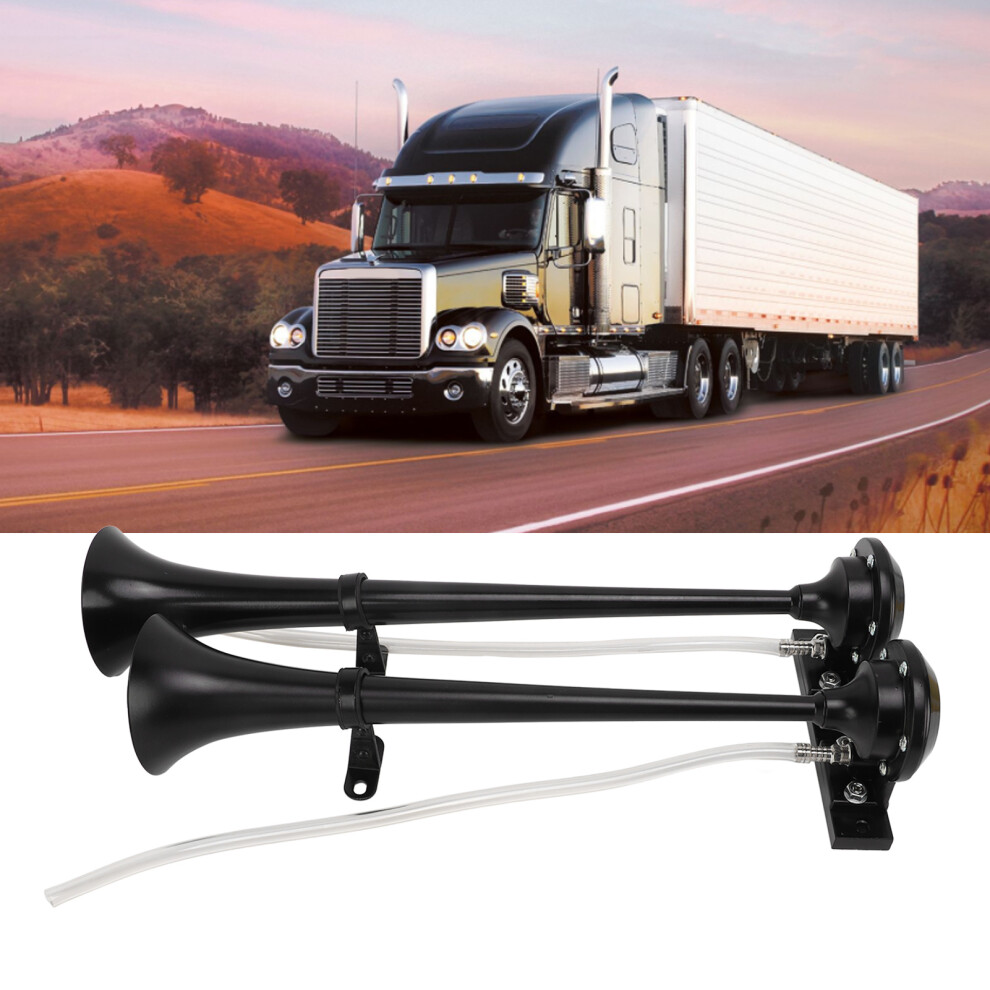 130Db 12V Dual Trumpet Horn For Trucks 7444352824809