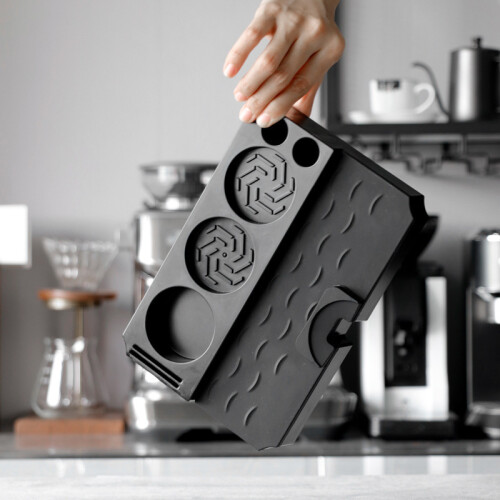 Italian ABS Coffee Tamper Holder & Storage Rack Multifunctional Handle Support Base Tool 2