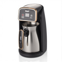 European Standard Turkish Coffee Pot Stainless Steel High-Temperature Kettle for Brewing Coffee, Tea & Heating Milk