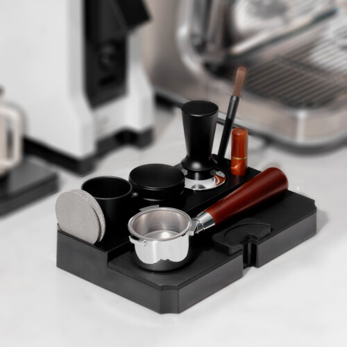 Italian ABS Coffee Tamper Holder & Storage Rack Multifunctional Handle Support Base Tool