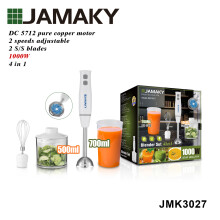 4-i-1-mixerset för hemmabruk: Multifunktionell babymatberedare, juicepress och äggvisp