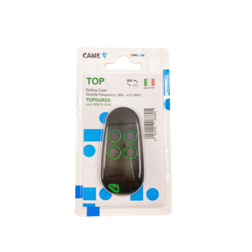 TOPD4REN 806TS-0290 Dual Frequency Garage Remote 433.92-868.35 MHz Rolling Code