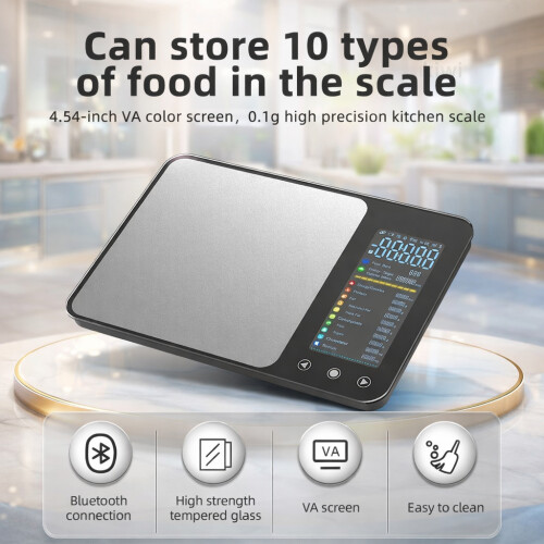 Smart Kitchen Scale for Baking & Food Weighing, Precise Gram Scale, Mini Electronic Scale 2
