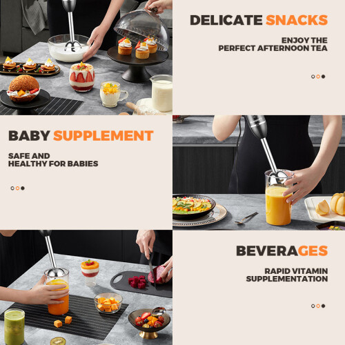 Handheld Multifunctional Meat Grinder & Food Processor, Small Household Mixer Grinder 2