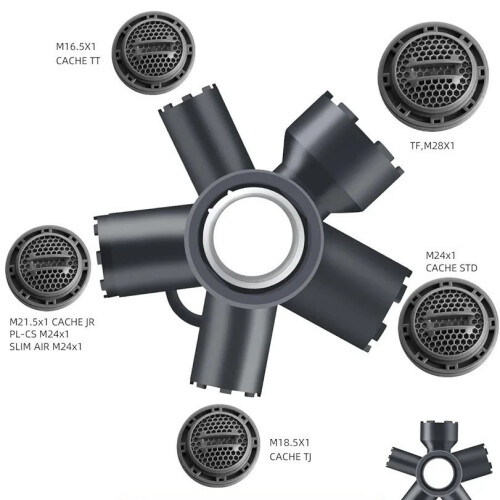 Faucet Aerator Wrench Anti-Slip Universal Spout Filter Net Removal Tool 2