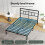 (4FT6 Double) Levede Heavy Duty Metal Platform Bed Dbl/SD 4