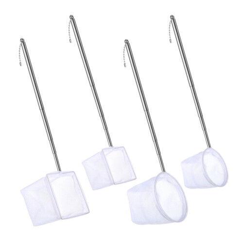 Mini filet de poisson rétractable pour aquariums domestiques,