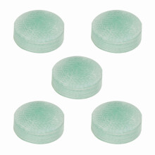 5pcs Billiard Pool Cue Tips Cue Pool Stick-crystal leather head
