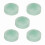 5pcs Billiard Pool Cue Tips Cue Pool Stick-crystal leather head 1