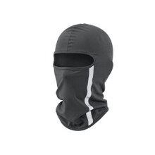 Breathable Headwear Tube Scarf Headband Bandanas Face-Gray
