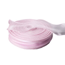 Delicate Crinkled Sheer Ribbon Suitable For Baby-gouache