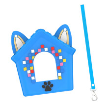 Kids Friendly Silicone Protector For Digital Pet Device-Blue