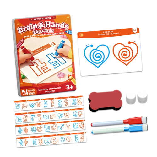 Educational Tracing Cards Toy For Toddlers To Develop-challenge