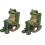 Cute Glowing Frogs With Coffee Cup Solars Light Waterproof-2 1