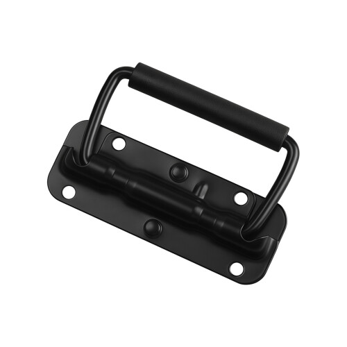 Stainless Steel Thickened Spring Handle Wooden-110 black
